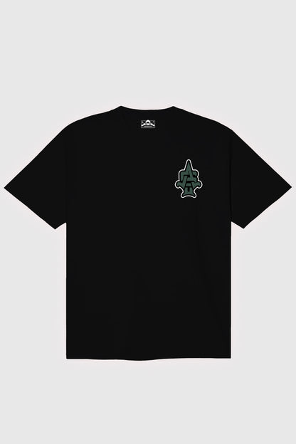 ANGEL STATUE GREEN OVERSIZE T-SHIRT