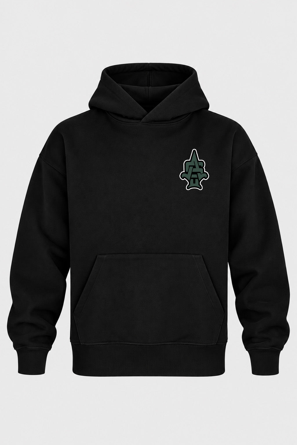 ANGEL STATUE GREEN NEW HOODIE