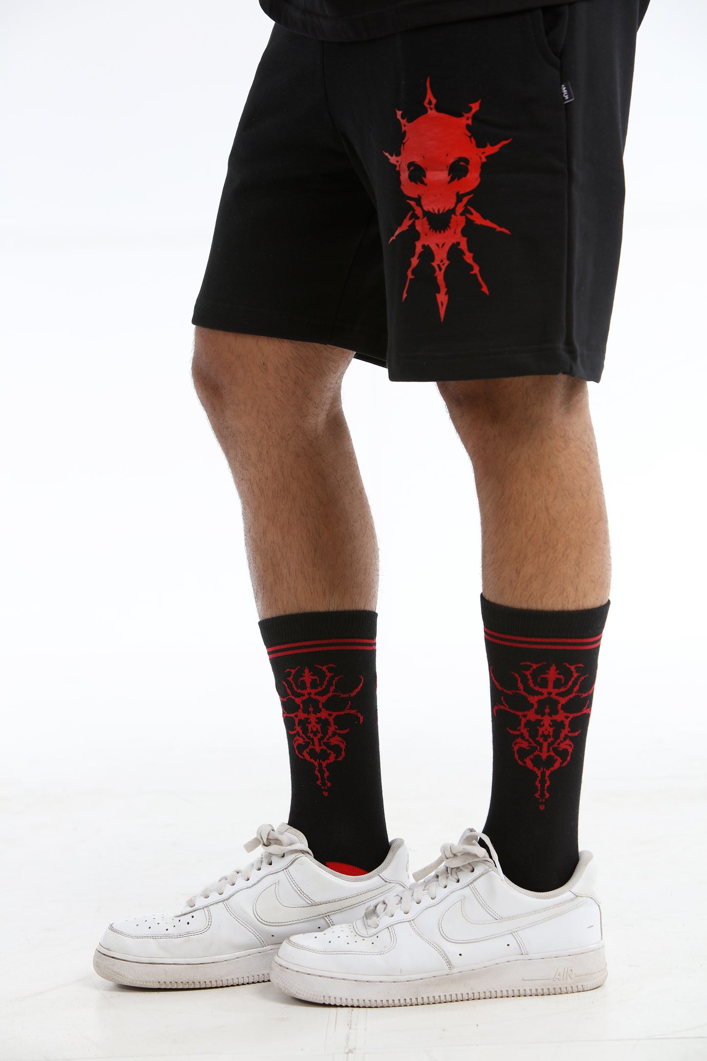 SPIDER BLACK SOCKS